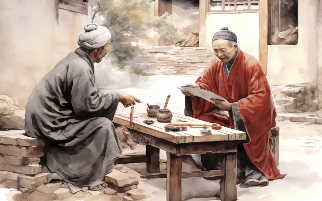 Ilustracja artykułu: Mencjusz (Meng Zi)