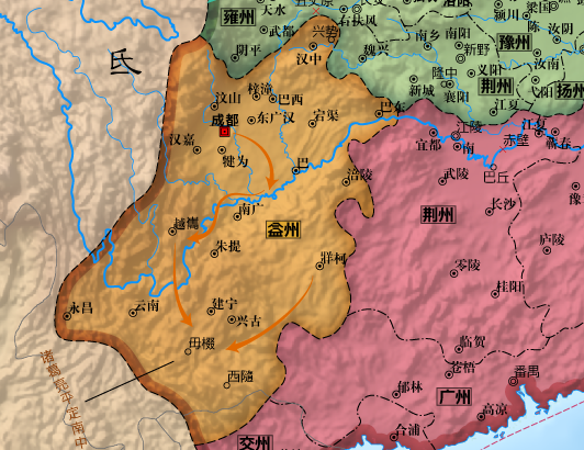 Ilustracja: jedno z Trzech Królestw